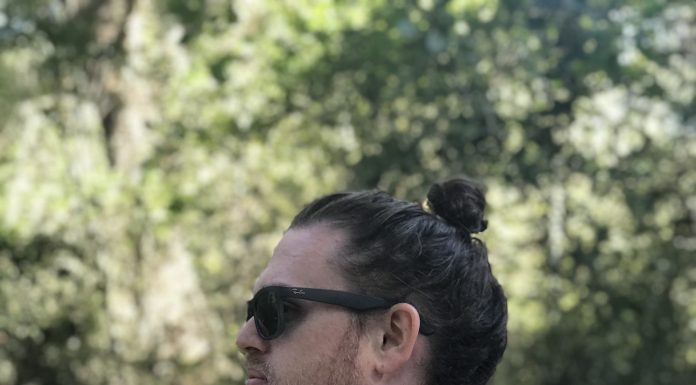 A man's profile.