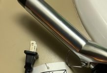 The great curling iron catostrophe a curling iron with a warning lable