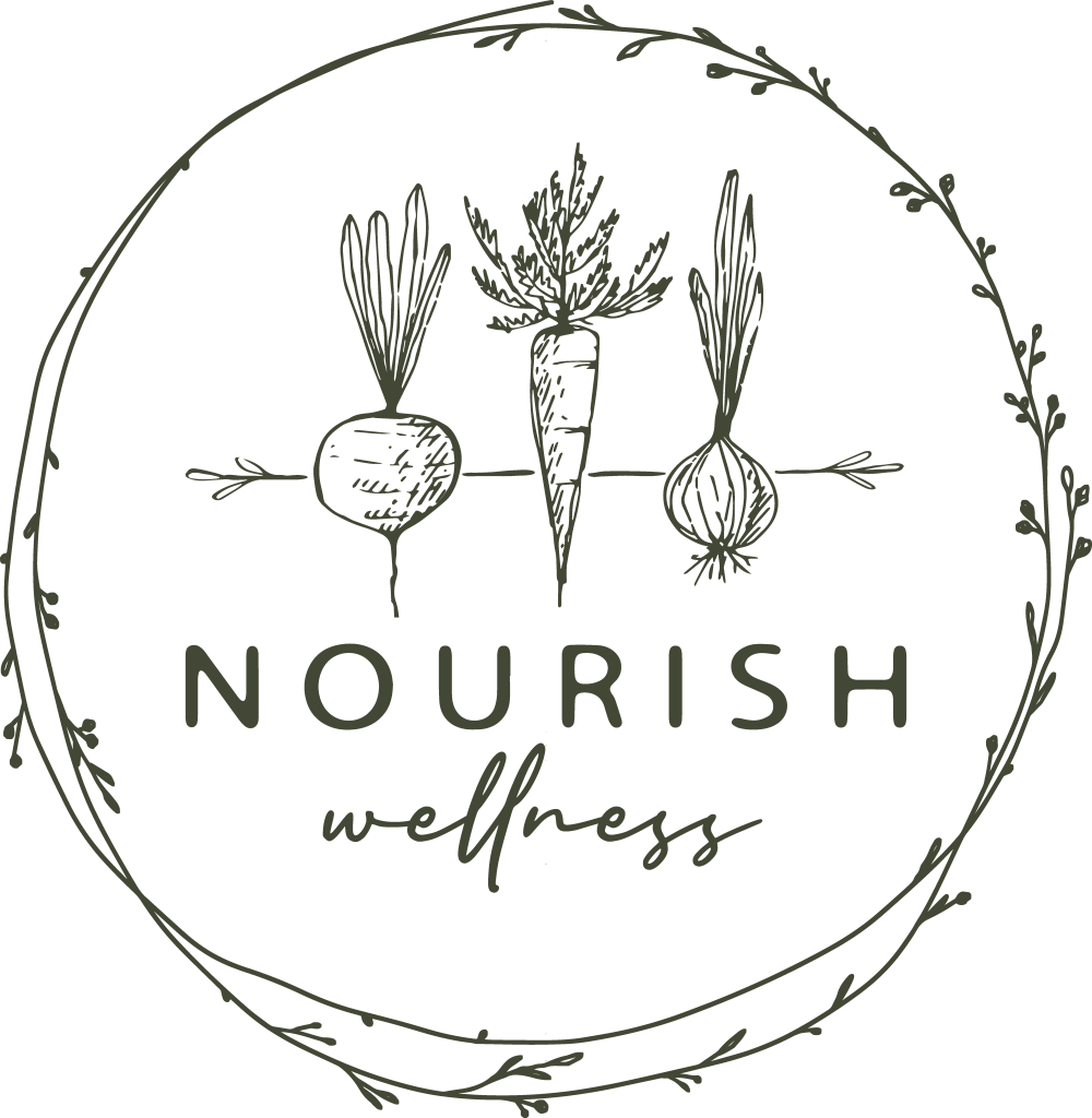 Grey Nourish Wellness logo